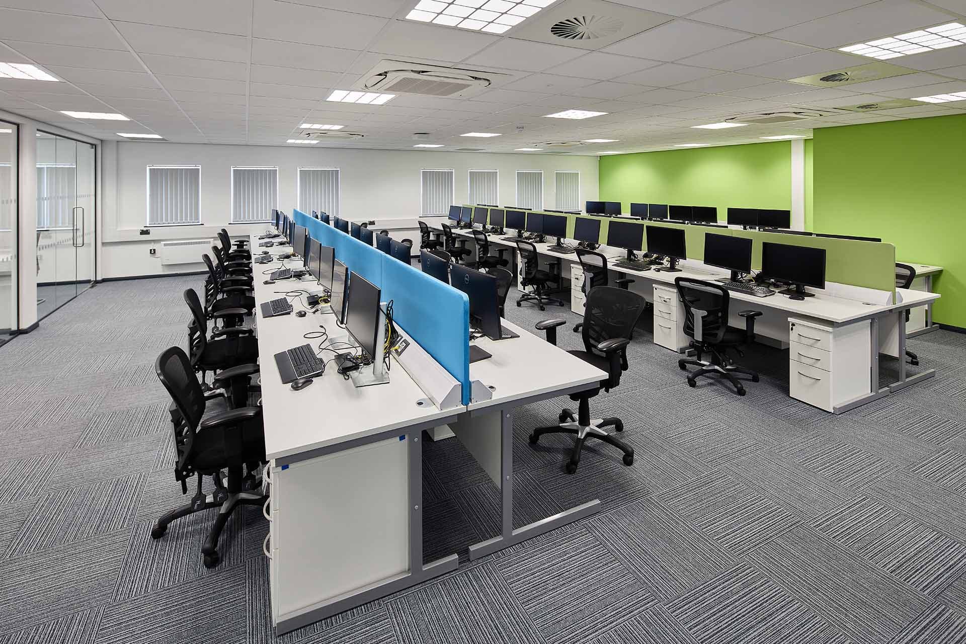 Corporate office IT relocation in Vancouver business district