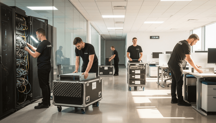 IT Relocation Specialist Tips for Office Moves | CrownTECH®