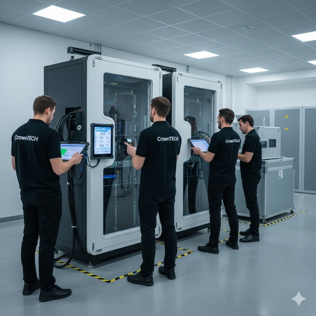 CrownTECH team executing education institution IT relocation