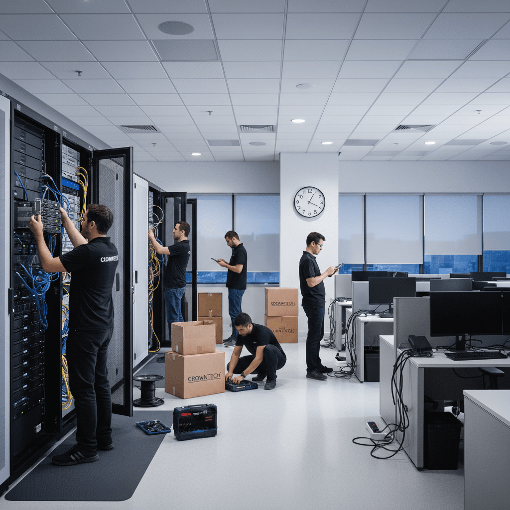 CrownTECH Professionals at Healthcare Site