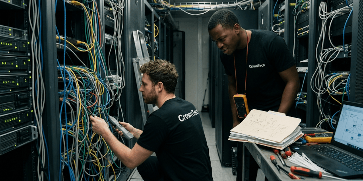 Risk 4: Cable Chaos and Documentation Gaps