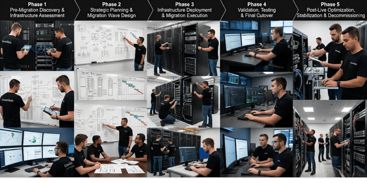 Data Center Migration Phases: Understanding the Complete Migration Lifecycle