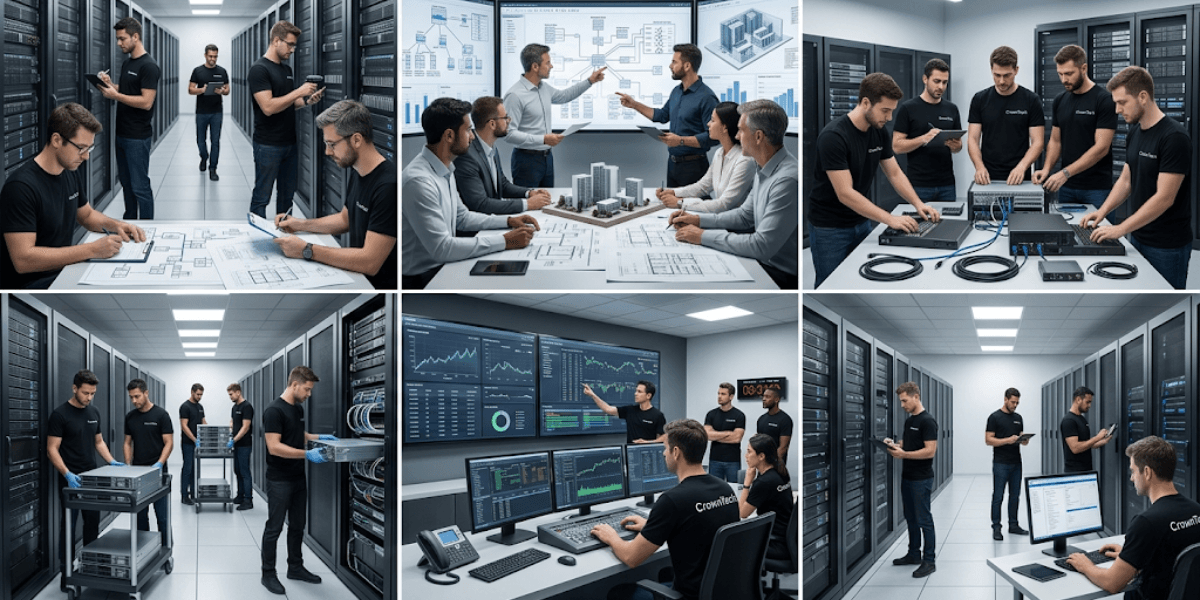 Detailed 6-Phase Data Center Migration Project Plan