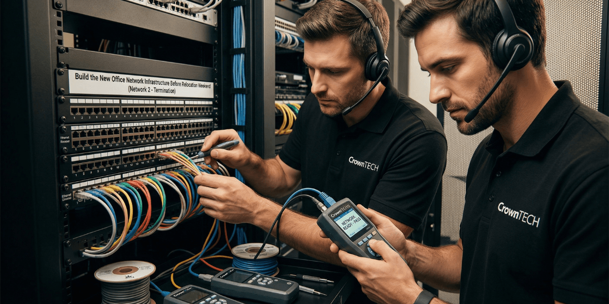 Build the New Office Network Infrastructure