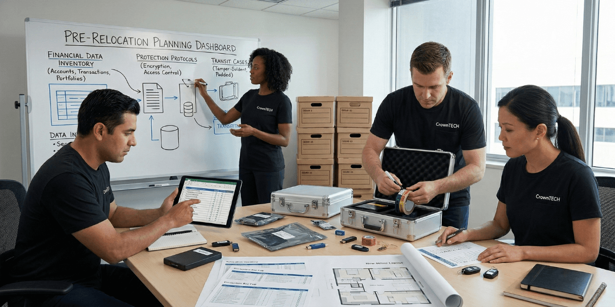 Pre-Relocation Planning for Financial Data Protection
