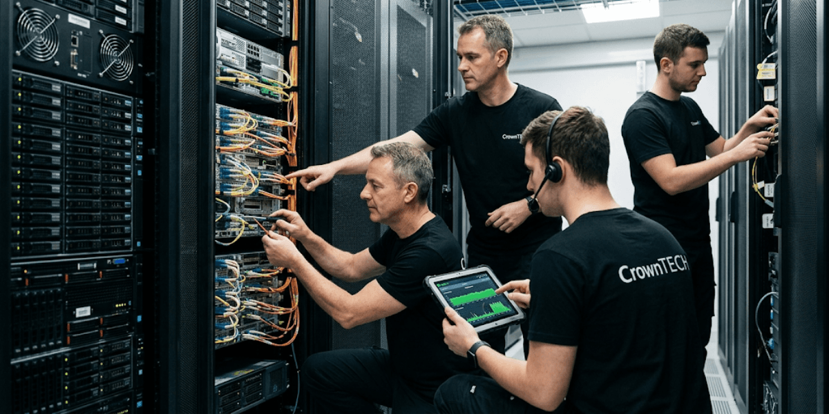 Don't Risk Costly Business Downtime: Partner with CrownTECH®