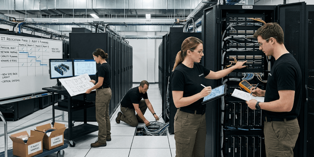 Phase 1: Before the Move: IT Planning & Infrastructure Auditing