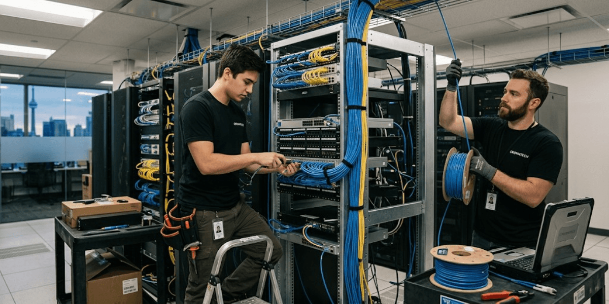 Why Choose CrownTECH for Your Toronto Cabling Upgrade?