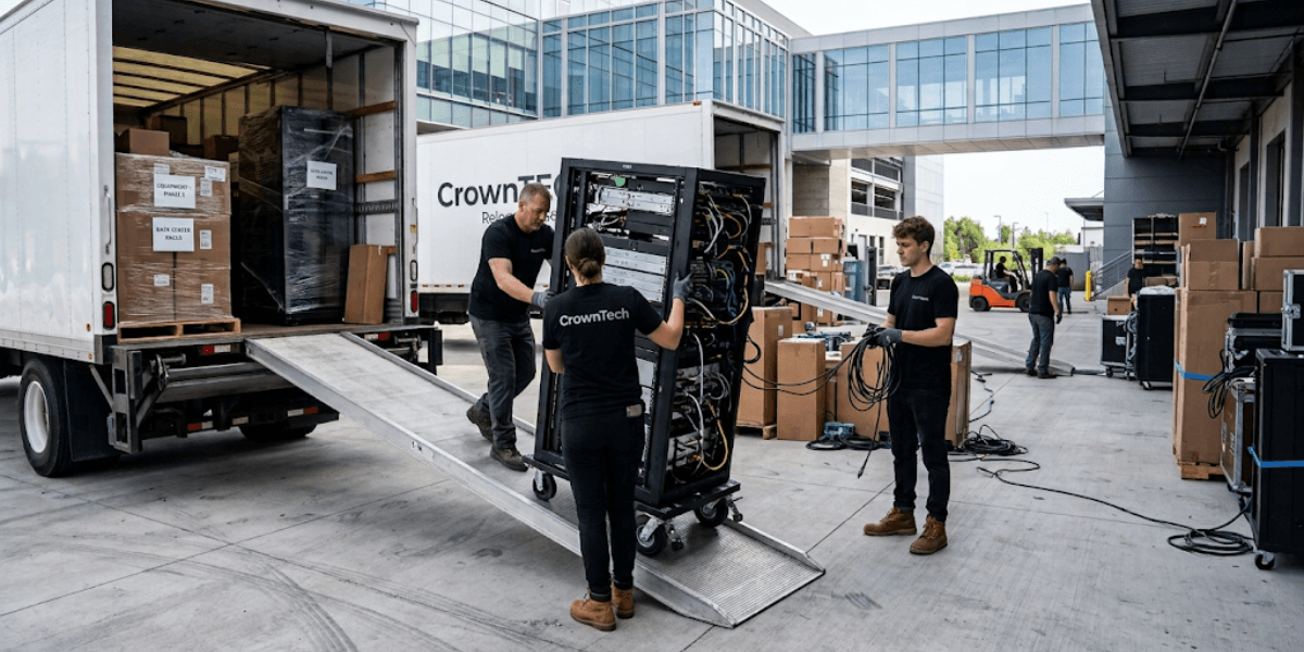 How CrownTECH Streamlines Your Infrastructure Relocation