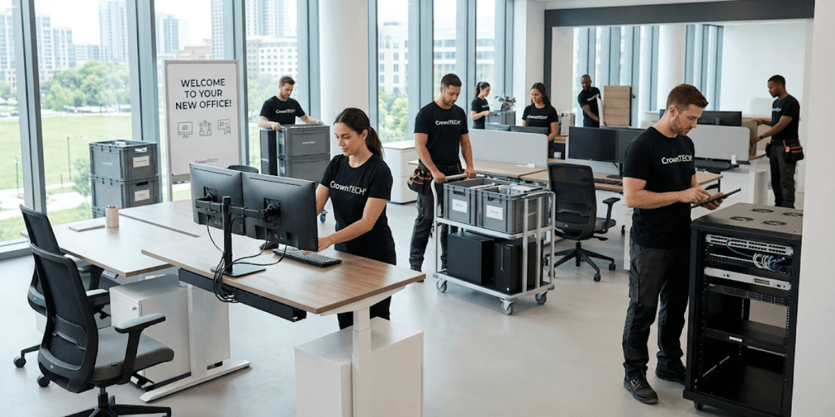 Why Choose CrownTECH® for Corporate Office Relocation